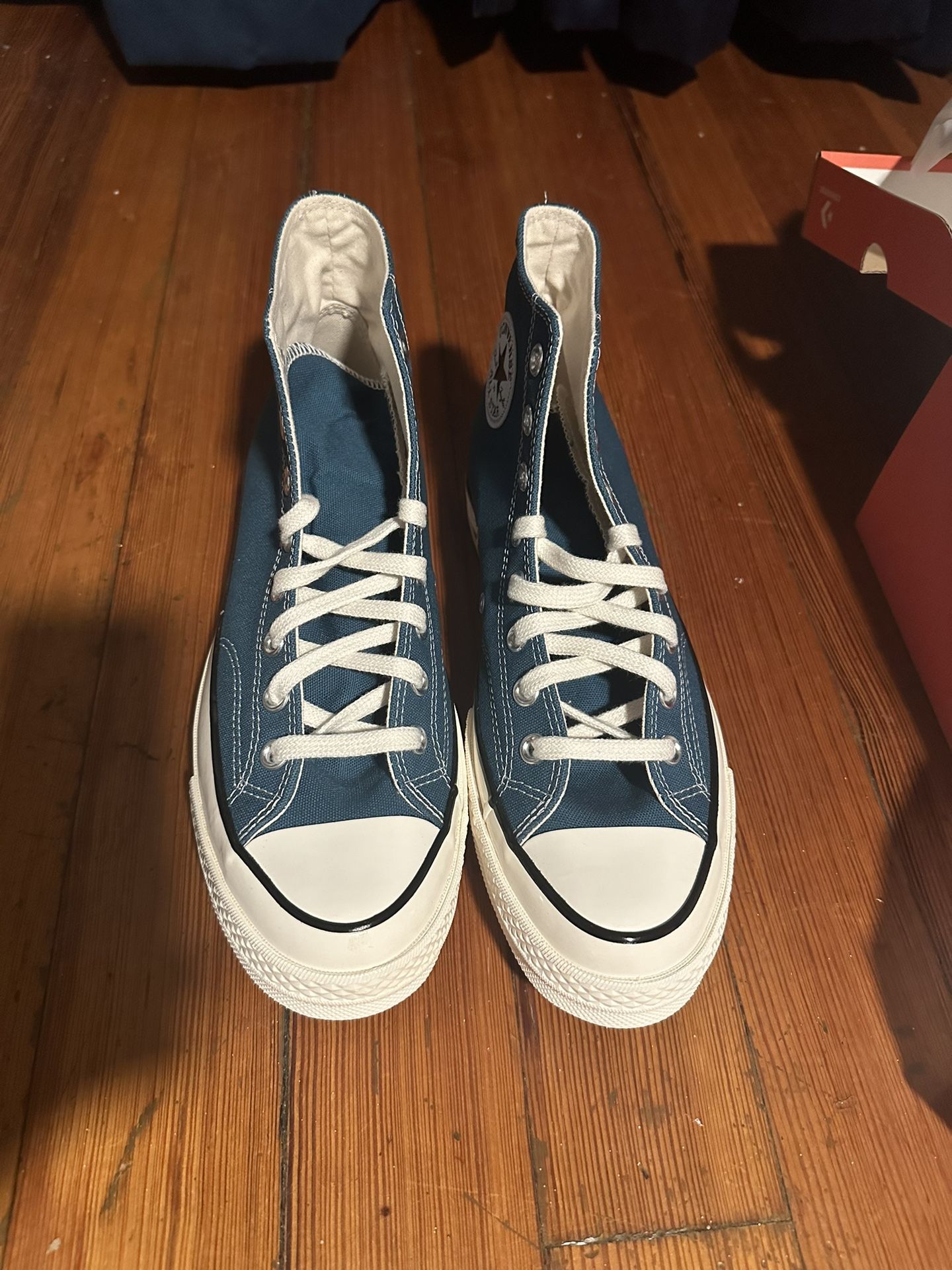 Converse Chuck 70 Teal High Tops, 9M/11W