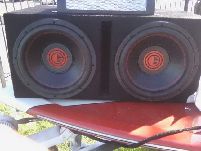 Gently Used AMP SUB DECK $350