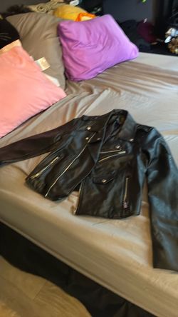 Rebel leather jacket size s youth