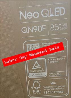 Samsung - 85” Class QN90F Series Neo QLED Mini LED 4K UHD SamsungVision AI Smart Tizen TV