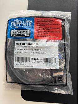 10ft DVI-D Dual Link Display cable