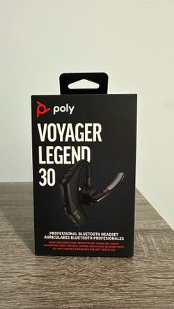 Poly Voyager Legend 30 Professional Bluetooth Headset - New Sealed