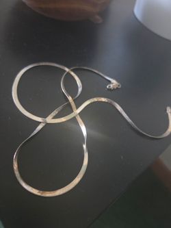 Silver necklace
