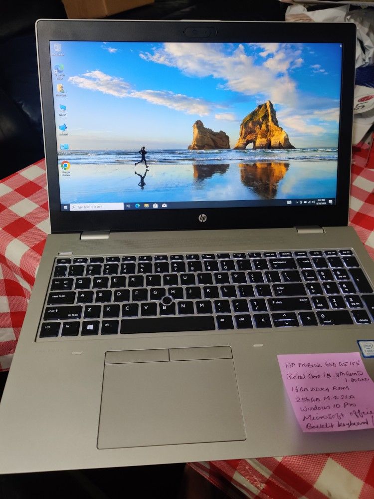 29.HP ProBook 650G5/16G/256G office 2024
