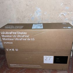 27” LG MONITOR ULTRAFINE 