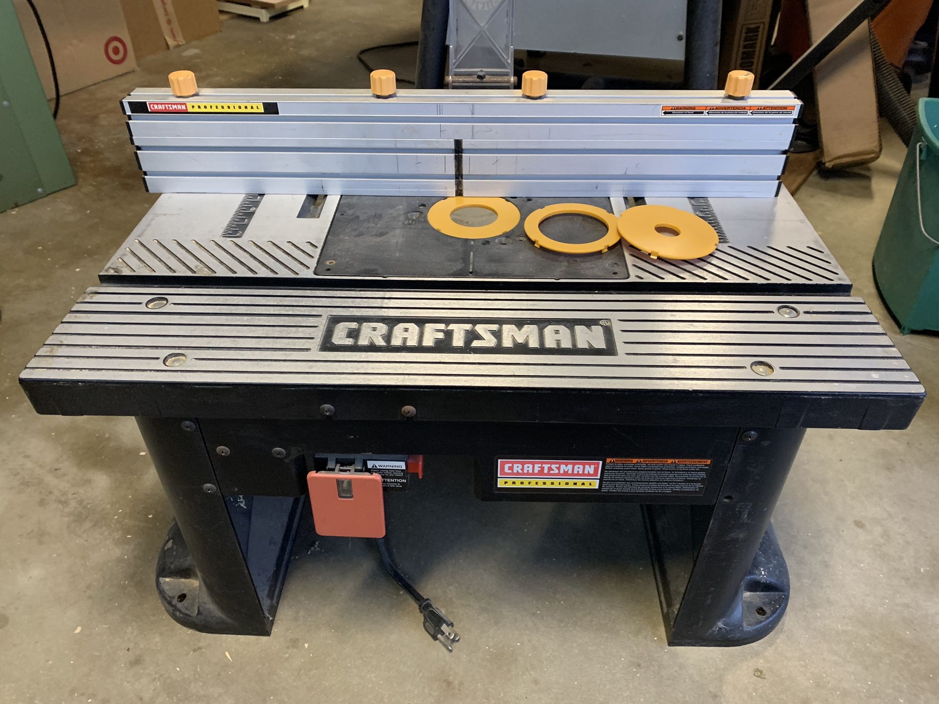 Craftsman professional sale router table