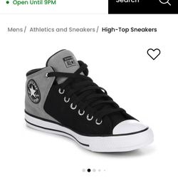 Brand New Converse Chuck Taylor’s Grey/black 