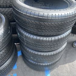 Set Of Four Used Tires Micheline 215/55R17$280