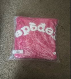 Pink sp5der hoodie