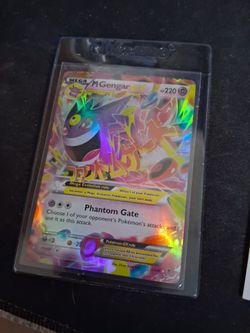 M Gengar EX Full Art Pokémon Card