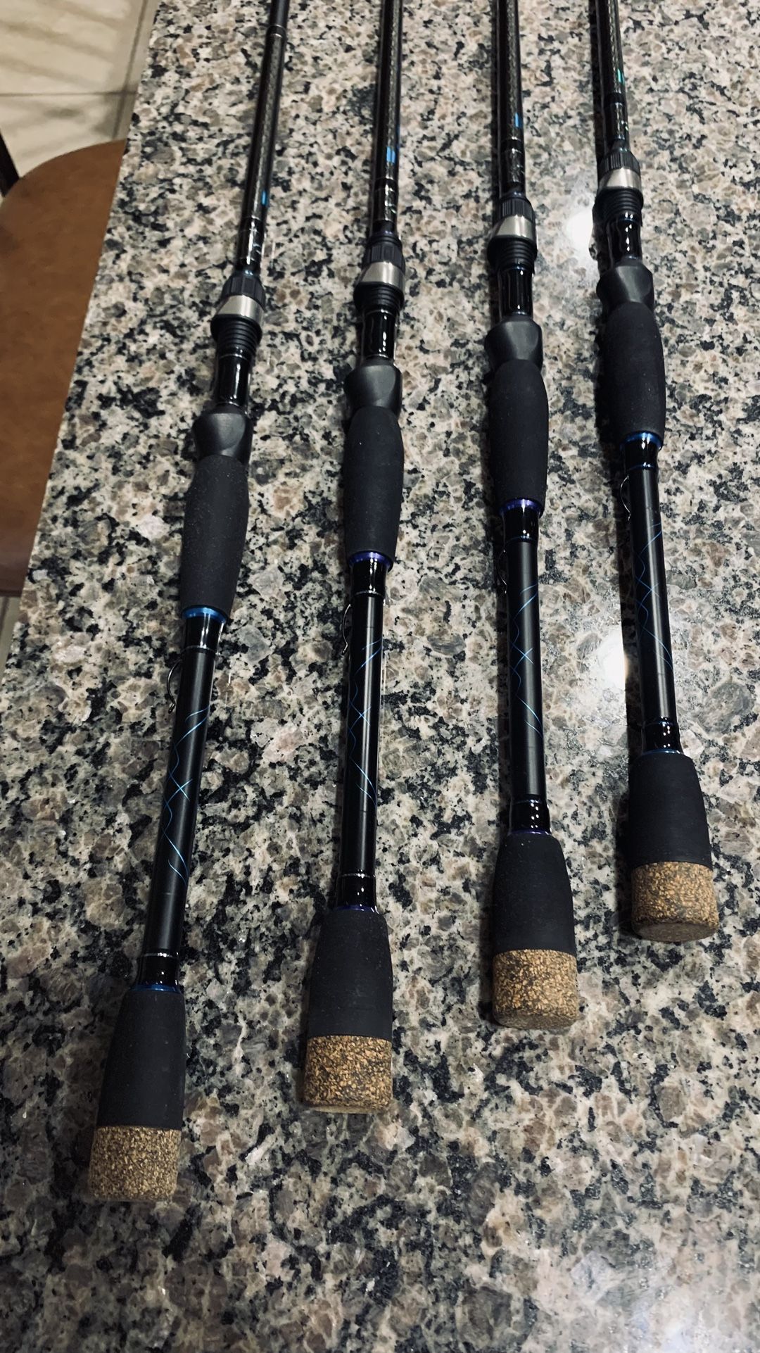 Insight Pro Advantage Spinning Rods 7’2” Drop Shot One Piece Rods