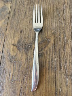 Vintage Oneida Community Twin Star 1 Dinner Fork Flatware Utensil 7-1/4"