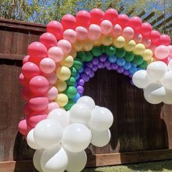 Rainbow Balloons - Party - Decorations