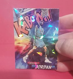 2019 Michael Jordan Kaboom! Cracked Ice Promo NBA Art Card
