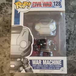 Funko POP Marvel #128 War Machine Captain America Civil War 