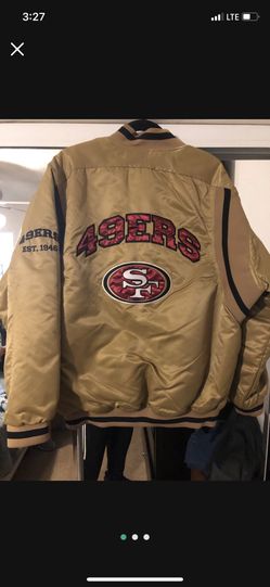 San Francisco 49ers Satin jacket/Rare SZ-LRG