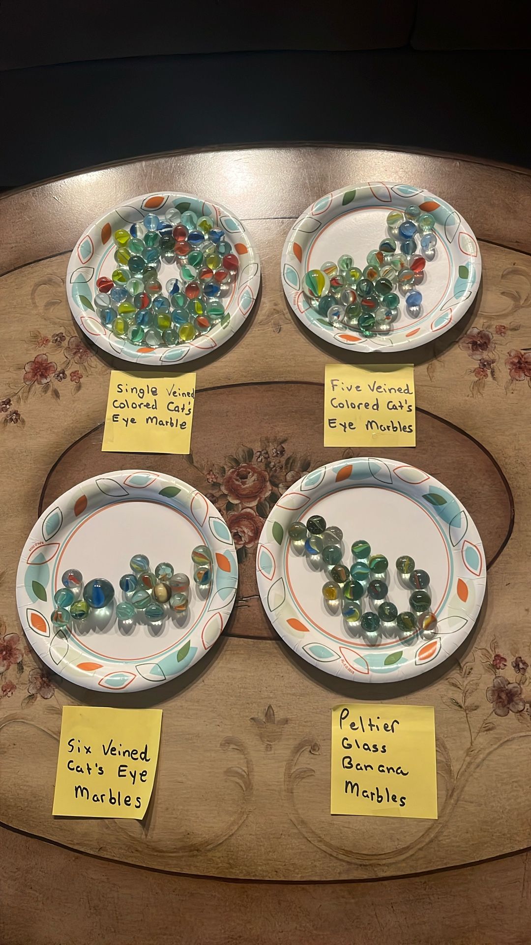 Vintage Veined Marbles/50s/60’s