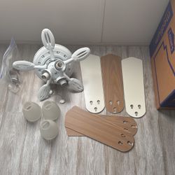 Hampton Bay White Ceiling Fan