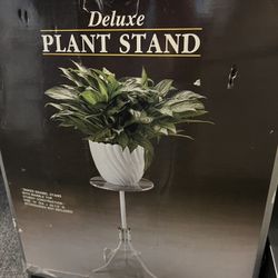 Plant Stand W Marble Top