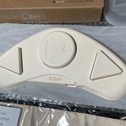 Bluetooth Foot Pedal Controller – Wireless Hands-Free Media & Scrolling Control