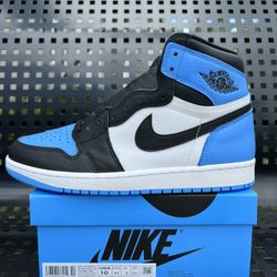Jordan 1 Retro High UNC Size 10 Nigel Travis Union