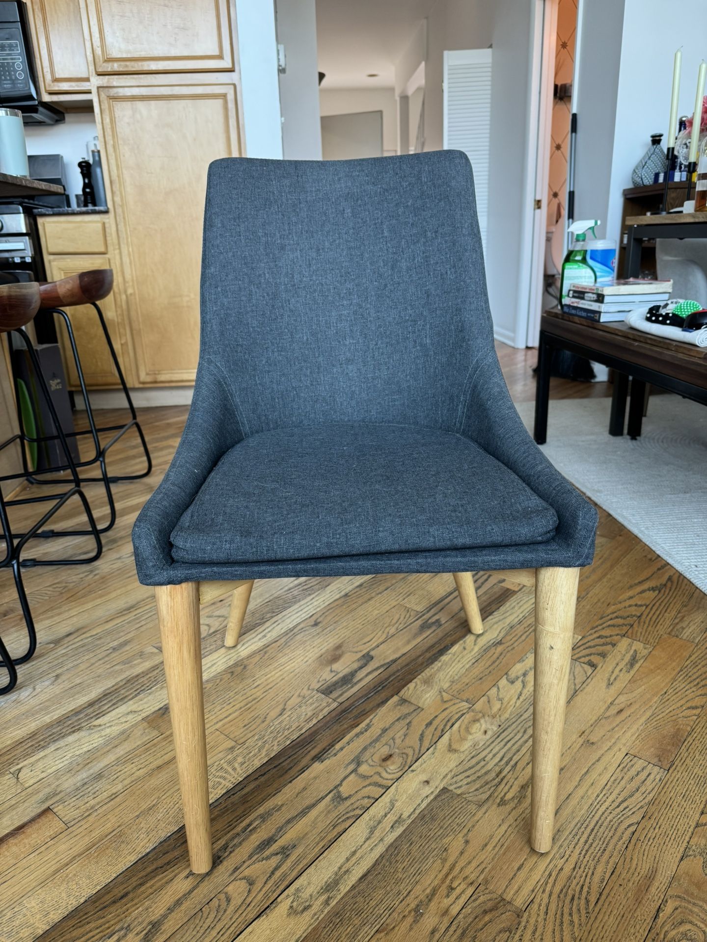 Set of 2 Wooden Chairs