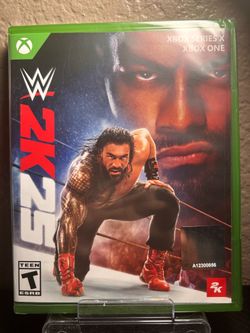 I’m asking $25 brand new wwe2k25 on the Xbox one