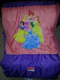 Princess sleeping bag