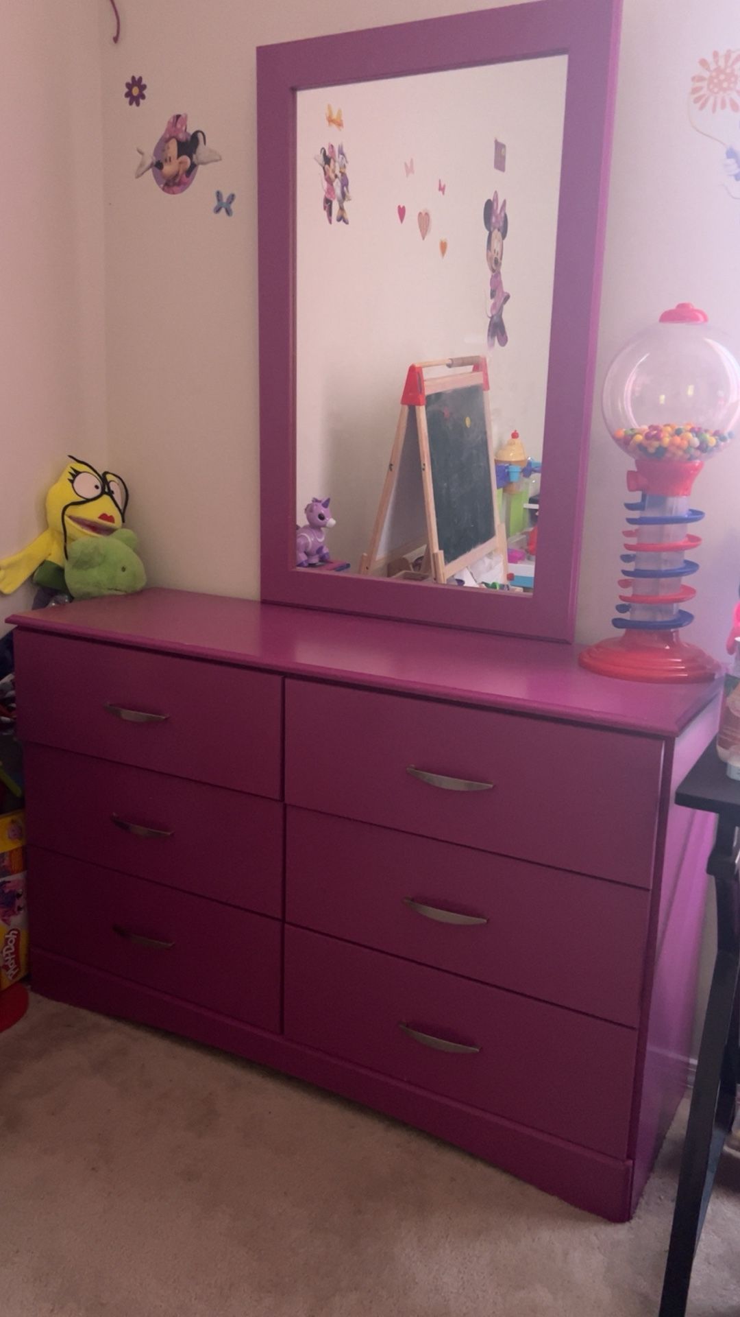 5 Pc Twin Girl Bedroom Set . 