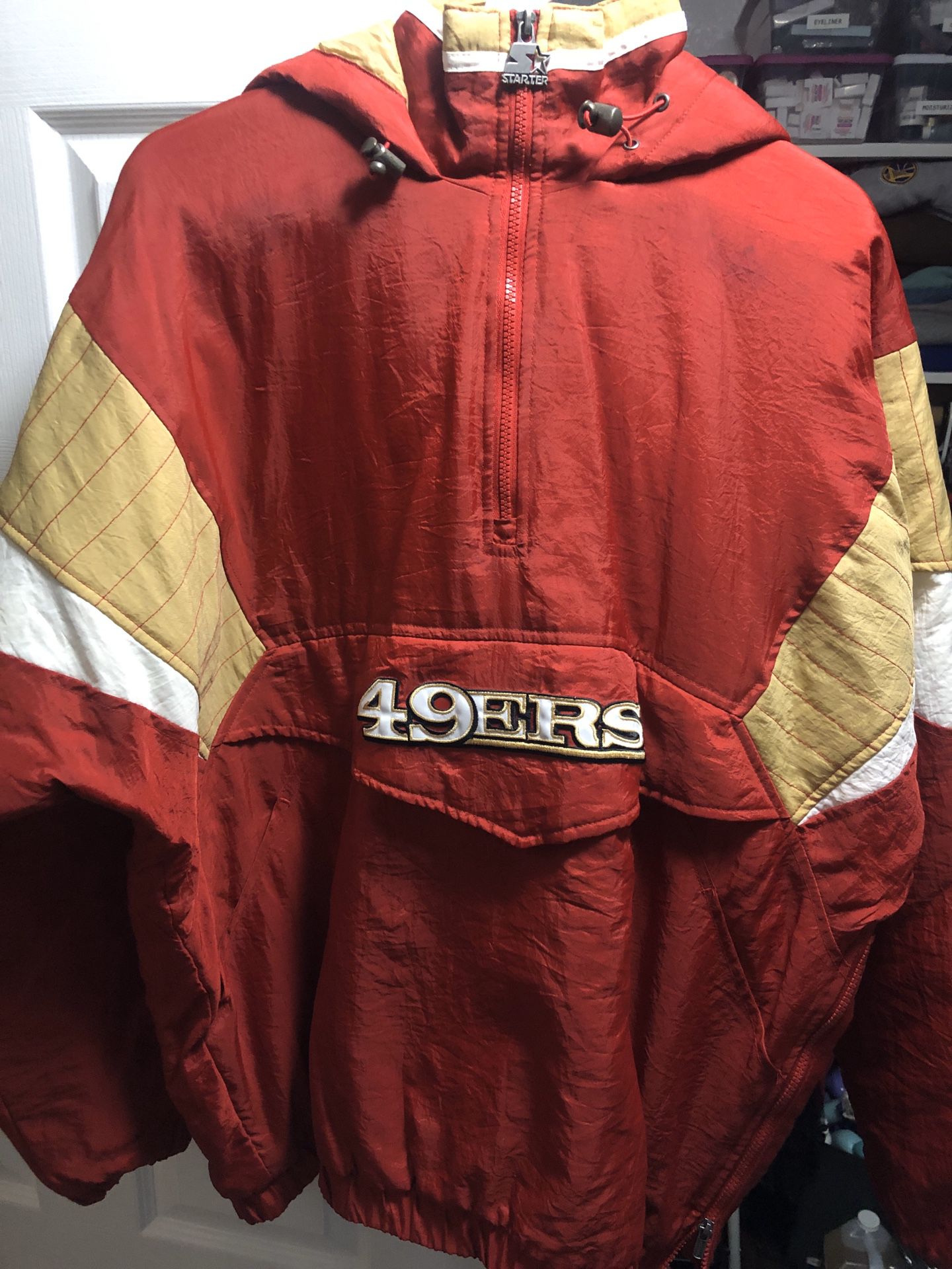 49ers Starter Parka Pullover Jacket
