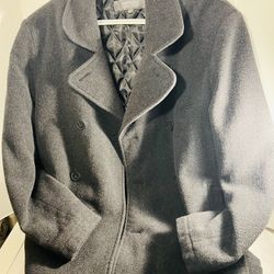 Kenneth Cole Reaction Mens Dark Gray wool jacket size large
