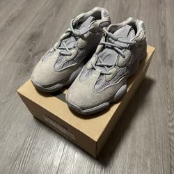 Adidas Yeezy 500 Stone Salt Grey Size 9.5M IE4783 Mens Sneakers 