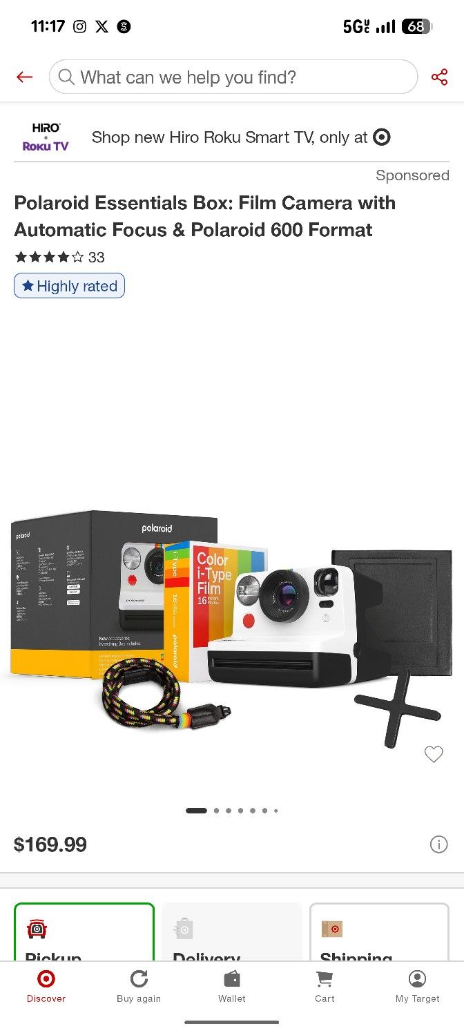 New In Box Polaroid Camera Gen 2