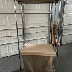 3 Section Laundry Hamper Sorter Basket Organizer for Laundry Room Organization Storage