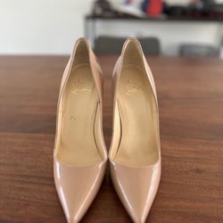 Christian Louboutin  Kate 100MM Patent Leather Pumps