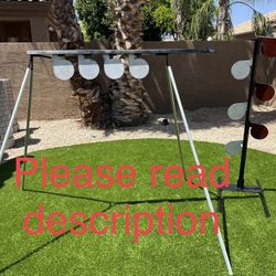 AR500 Dueling Tree Plate Rack Combo Target