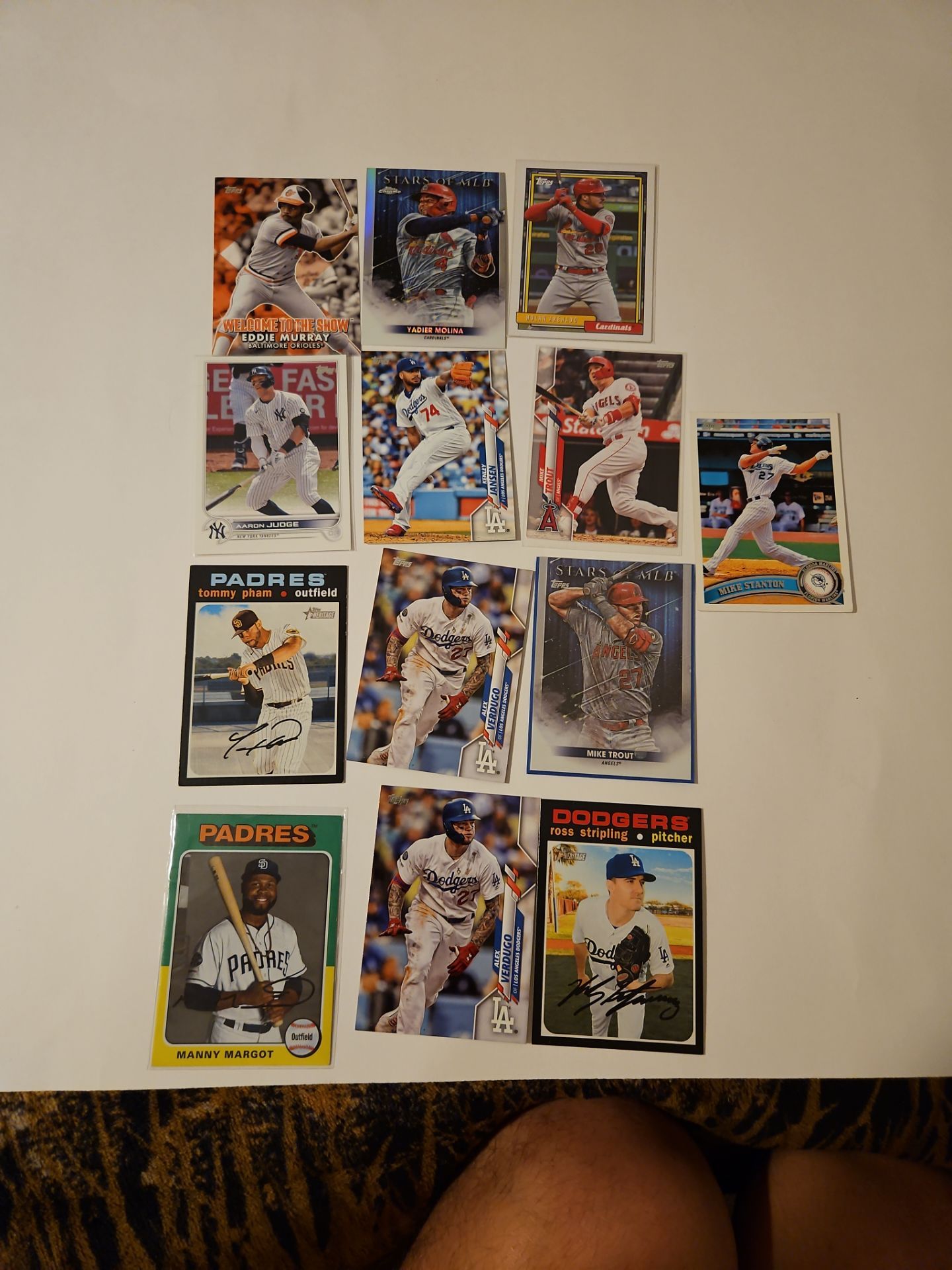 Baseball cards for sale