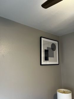 Abstract Geometric Framed Art Prints Set of 2