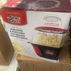 Electric Popcorn Machine 