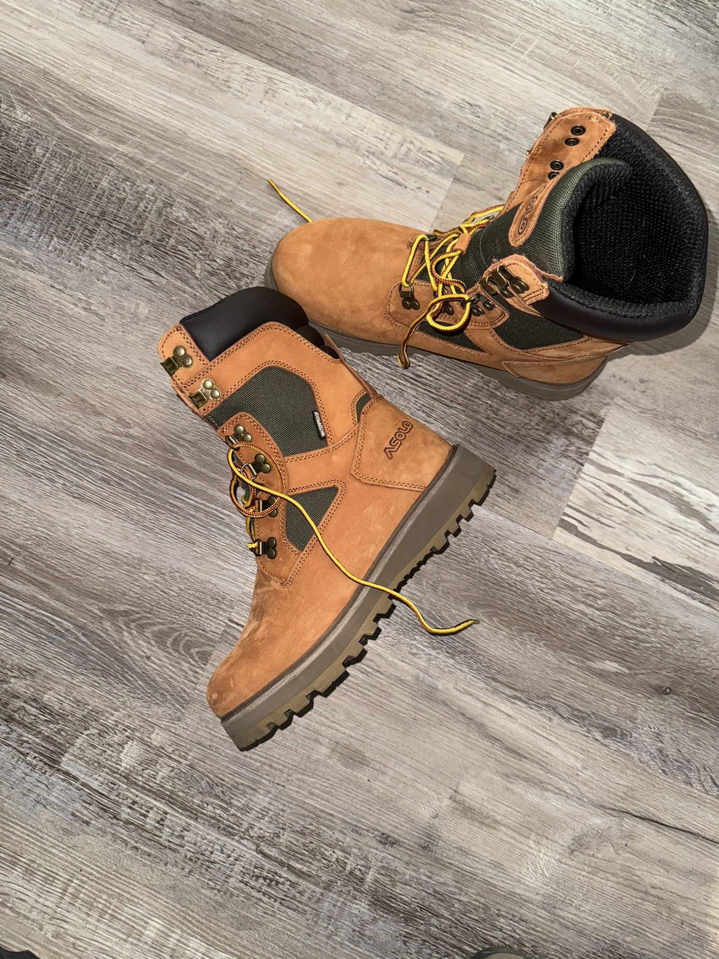 Asolo “Tall Can” Boots In “Rust” Colorway