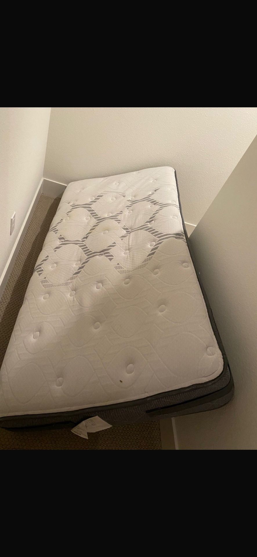 Sealy Posturpedic Twin Mattress +Box