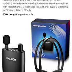 Sound Amplifier Hearing Aid Device 