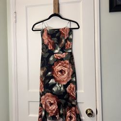 Floral Mermaid Dress
