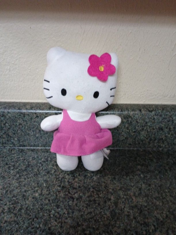 Fiesta Animal Pink Dress Hello Kitty Plushie (Must Pick Up