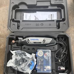Dremel 4300-5/40 High Performance Rotary Tool Kit with LED Light- 5 Attachments & 40 Accessories - Ideal for Grinding, Cutting, Wood Carving, Sanding,