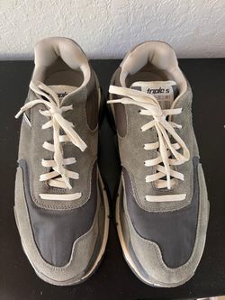 Authentic Balenciaga Triple S Sneakers – Gray – US Men’s Size 9