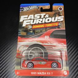 HOT WHEELS/FAST AND FURIOUS ‘95 MAZDA RX-7**READ DESCRIPTION