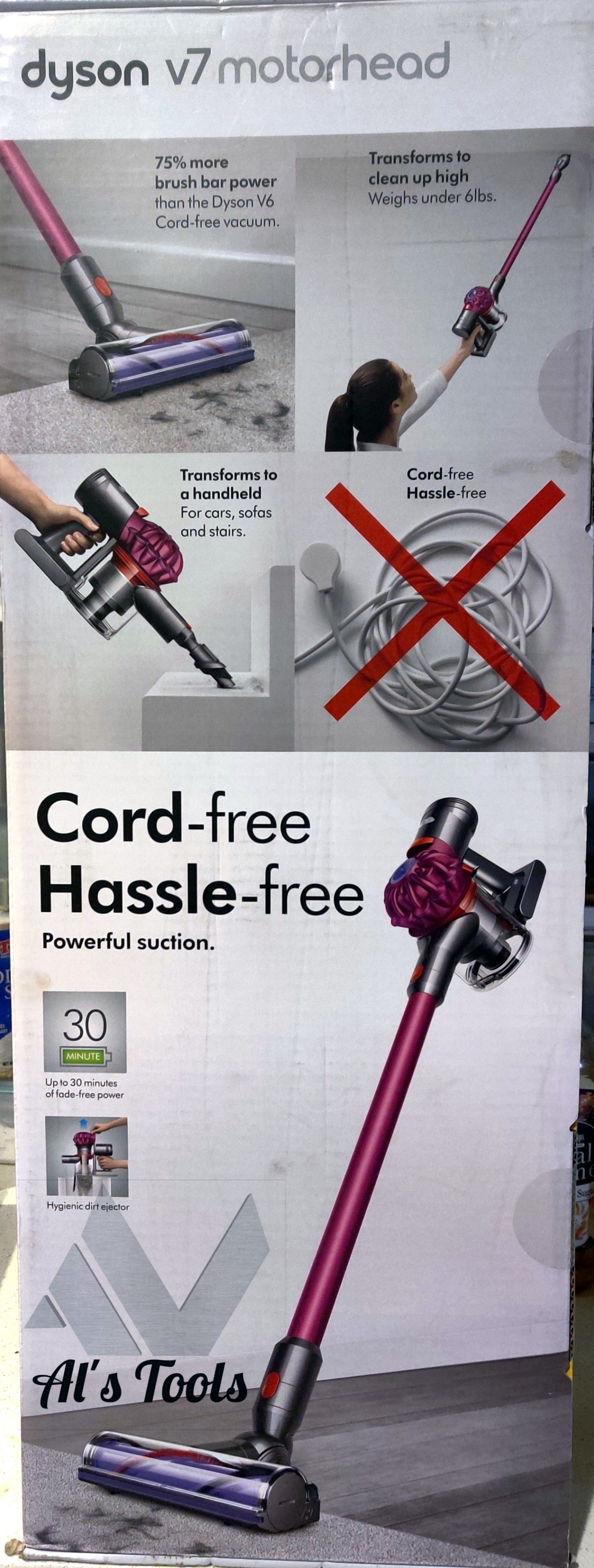 Dyson v7 Motorhead cordless vacuum