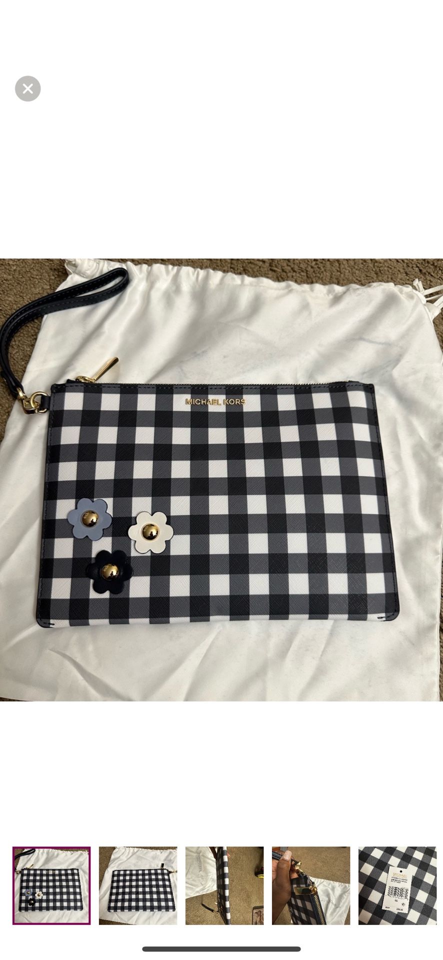 Mk Medium Zip Pouch