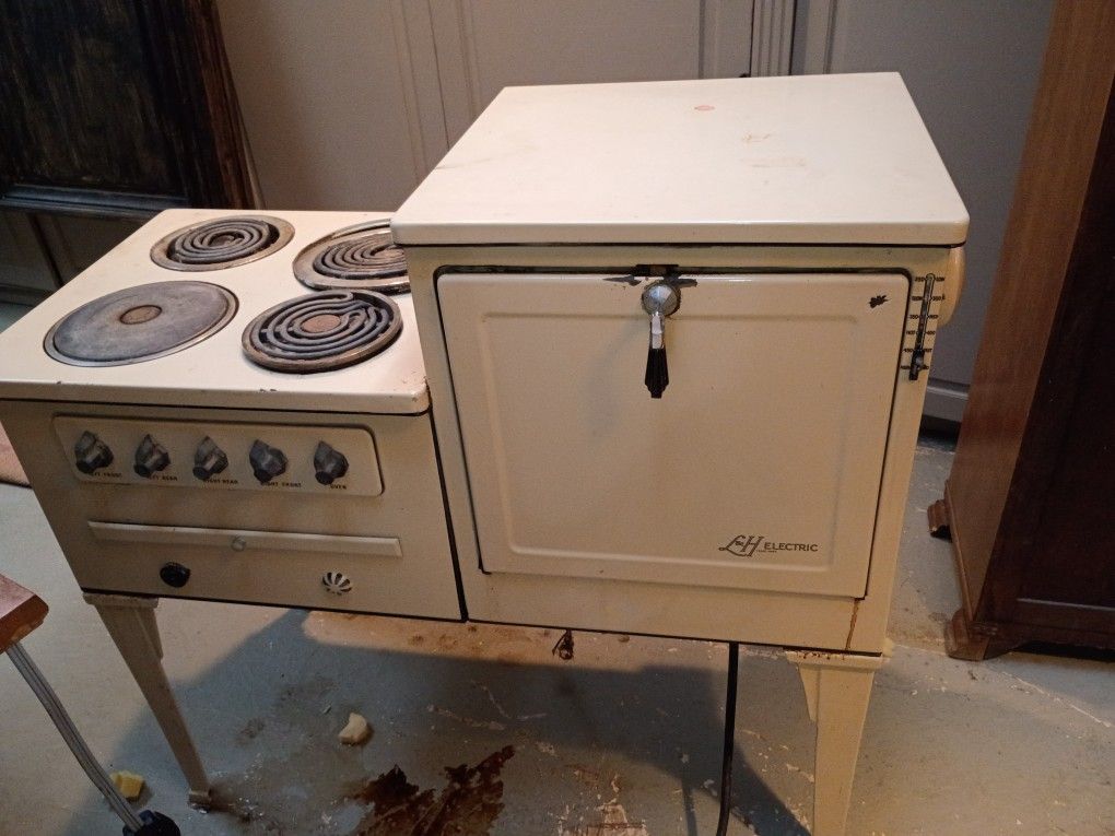 1920s Antique Stove Oven Original Bakelite Knobs And Handles All Present
